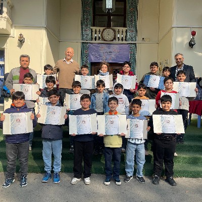 برگزیدگان انجمن خوشنویسان ایران(پایه چهارم دبستان)