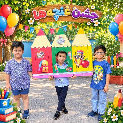 جشن غنچه های پیش دبستان