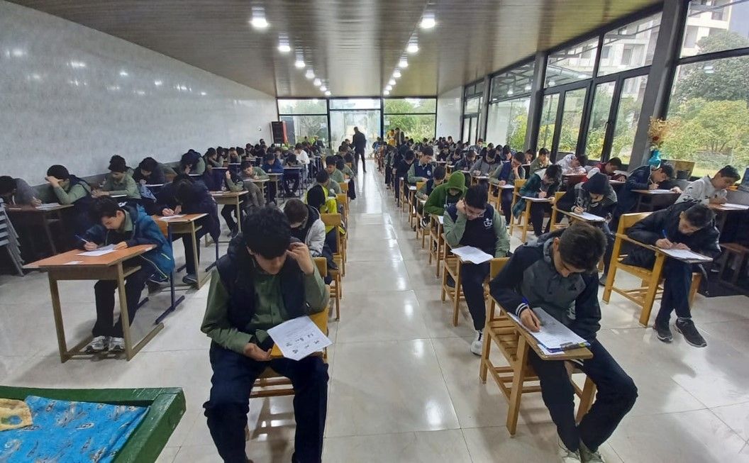 گزارش تصویری از برگزاری امتحانات دی ماه